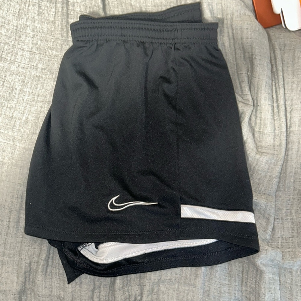 Black Nike athletic shorts